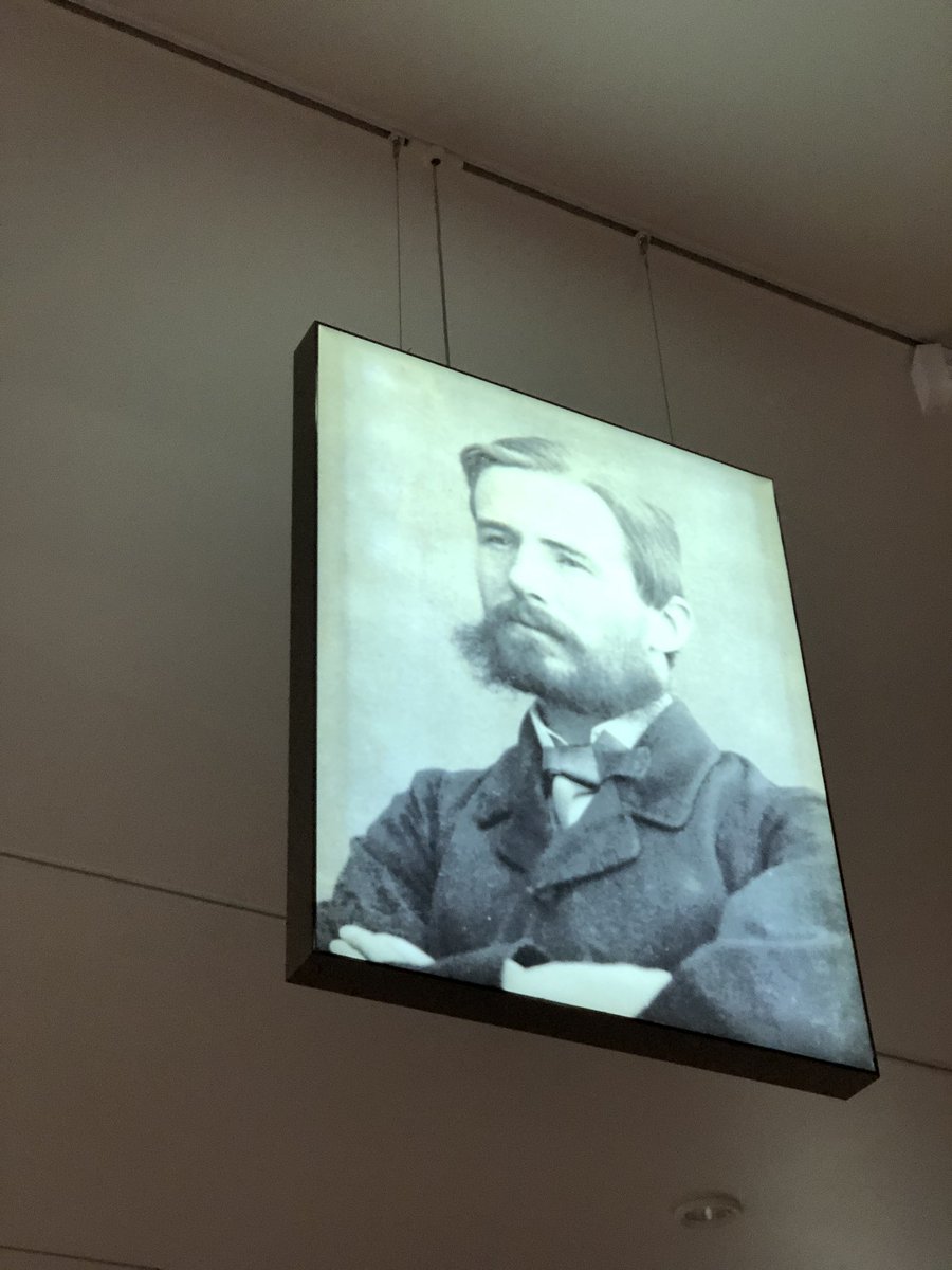 7. Sir Colin Scott-Moncrieff at the National Museum of Scotland! Mary Scott-Moncrieff was Irving’s older sister, so Colin is a relative! (If you couldn’t tell from the patented Irving expression of wanting to be literally anywhere else on earth.)