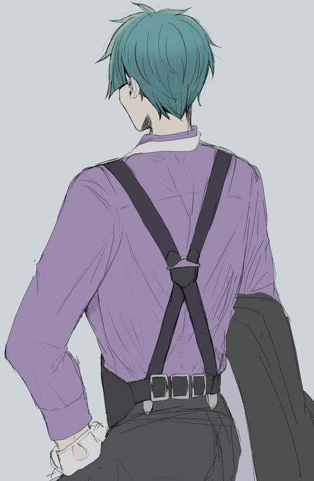 サスペンダーのtwitterイラスト検索結果