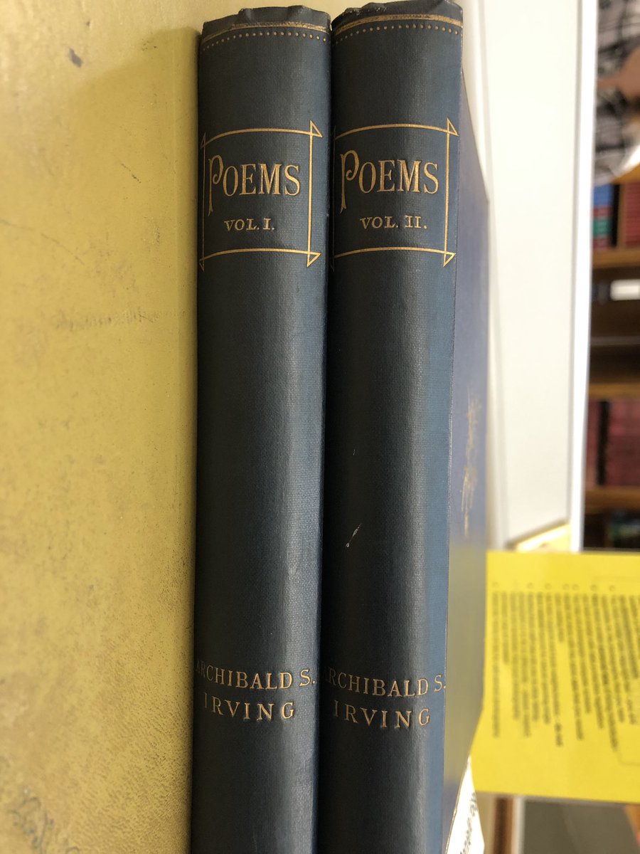 9. Archibald Stirling Irving’s poetry at the National Library of Scotland. Free to access with a library card and HIGHLY recommended. Some poems concern his family, and one (or more!) may be about John.