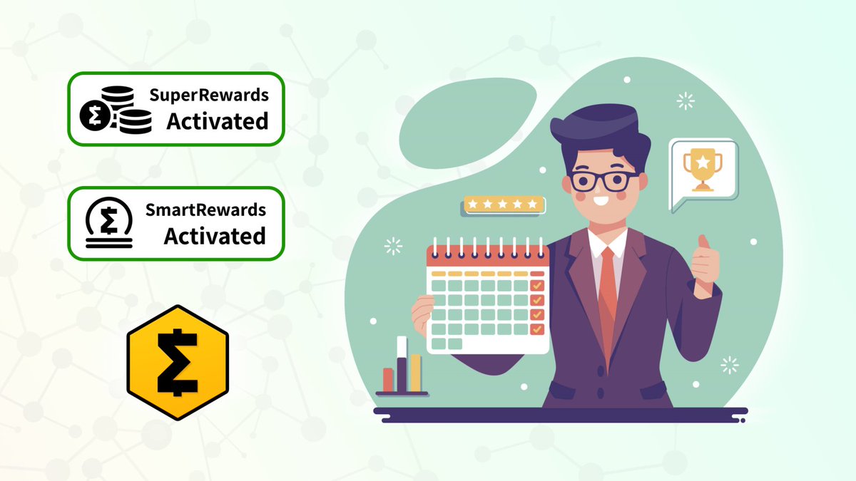 Earn new coins simply by holding from 1000 $SMART on your wallet! 

Just activate the address using the guides here: smartcash.freshdesk.com/support/soluti…

🔒 Safely
🗓️ Weekly rewards
💰 Compound interest

Learn more: SmartCash.cc

#SmartCash #crypto #cryptocurrency #staking