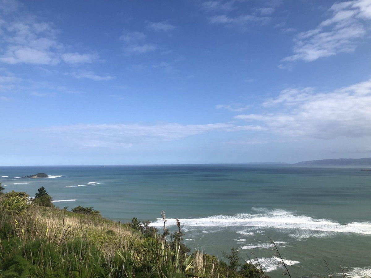LauraClarkeCE's tweet photo. Back in beautiful Tairāwhiti Gisborne with the @UKinNZ whānau, connecting with old friends &amp; talking about shared goals &amp; aspirations- including on trade, climate, &amp; cultural connections.  This is the view from Tītīrangi Maunga ⤵️ https://t.co/9akqco3sqU