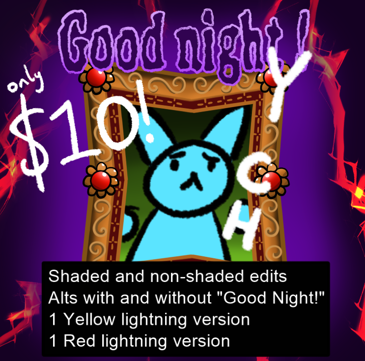 GPawclaws's tweet photo. MY FIRST PAID YCH!

I'm super excited to announce my Luigi's Mansion themed Halloween commissions!

For only $10 USD you can get a piece of your character trapped in a painting! DM me if you're interested!

Retweets would be greatly appreciated!

#furry #furryart #commissionsopen https://t.co/TJjdLWbj08