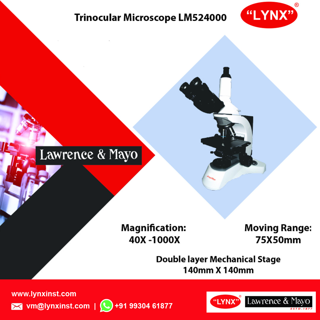 InstrumentsLynx's tweet image. #TrinocularMicroscope #BiologicalMicroscope #ScientificMicroscope #ResearchMicroscope #ScientificInstrument #AnalyticalInstrument
lynxinst.com/analytical-and…