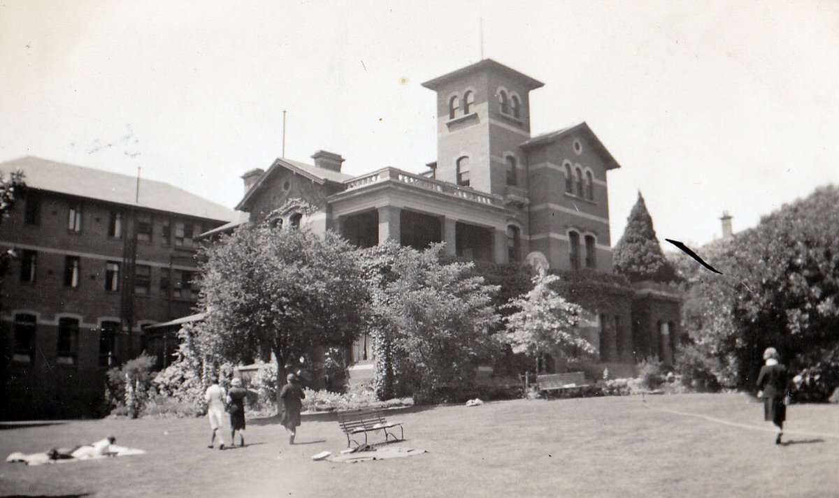 MGGS_SouthYarra's tweet photo. Spot the difference - Phelia Grimwade House in 1938 vs 2020. We can't wait to start welcoming our students back onsite soon. We're proud of how our community have made the most of every situation throughout remote learning. The experience will be added to the pages of our history https://t.co/xb2LOpvhsf