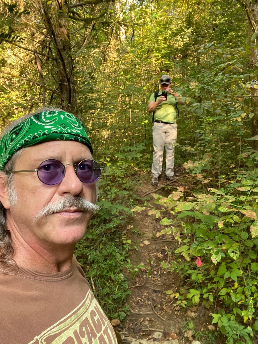 ozzynelson's tweet photo. I believe I have less than 75 chigger bites from our hike on Sunday. #winning #bearwallergap #Brothers https://t.co/W2RkfhRTBU
