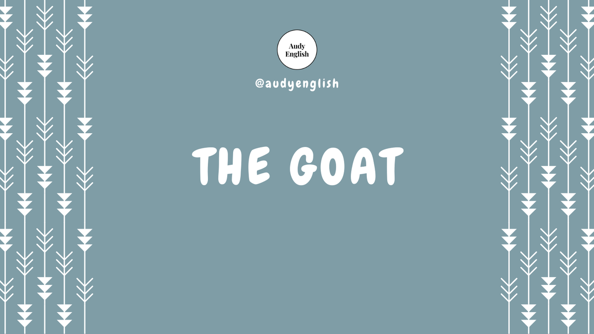 11. The GoatSingkatan dari The Greates of All Time, yang terbaik sepanjang masa.A: "Marc Marquez won again!"B: "Nah, bro. Valentino Rossi is the goat."