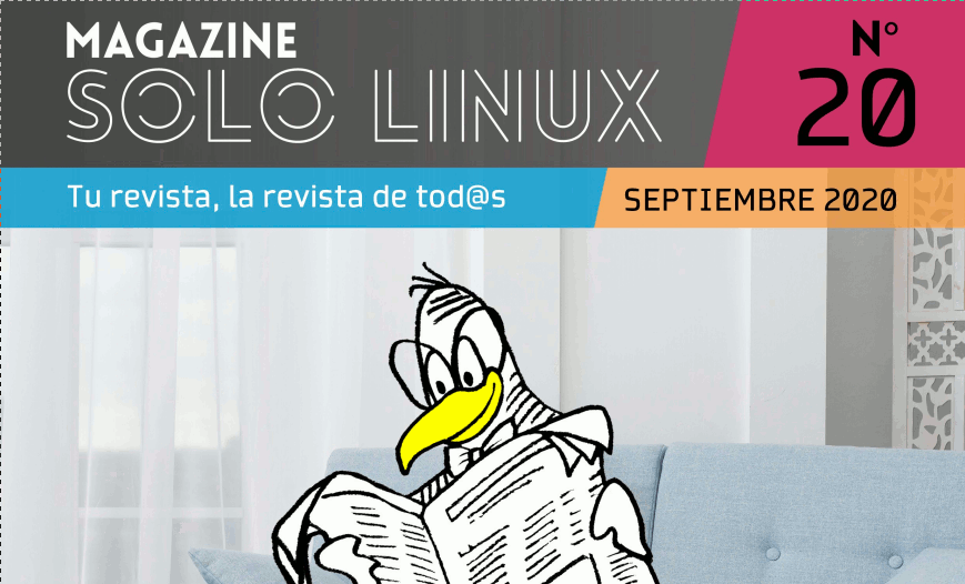 sololinuxes's tweet photo. REVISTA SOLOLINUX N20 – SEPTIEMBRE 2020.

Parece que cada mes los días pasan más rápido, será porque nos vamos adaptando a la nueva situación mundial, no lo sé. https://t.co/ca2YkCa9Ey https://t.co/VRD6wrGJ0F