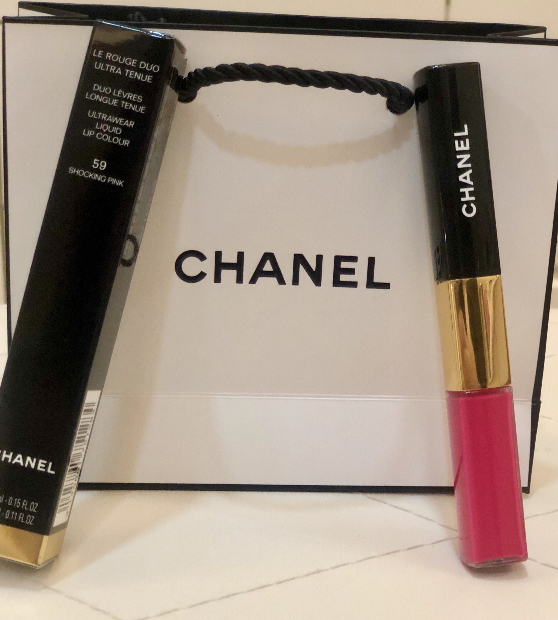 Chanel - Le Rouge Duo Ultra Tenue Ultra Wear Lip Colour in 59-Shocking Pink