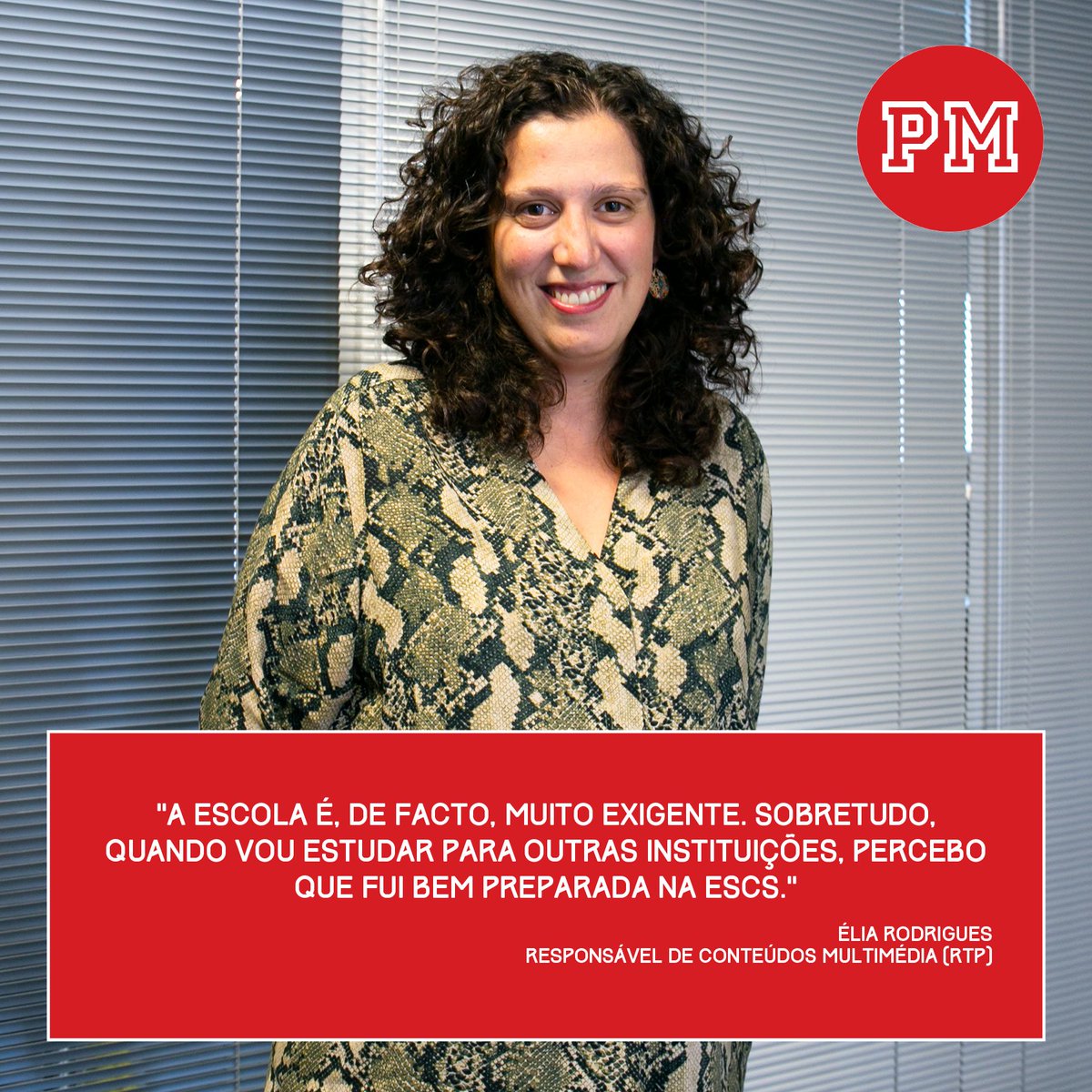 ESCS's tweet photo. #EuSouPM ❤️ Agora que ingressaste no curso de licenciatura em Publicidade e Marketing, sugerimos que conheças os testemunhos dos nossos diplomados em PM: https://t.co/hGsPbhBMpq https://t.co/qvSQASGcaH