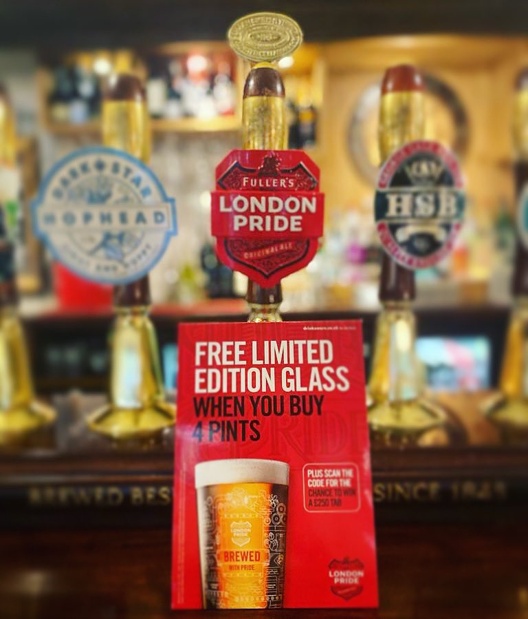 Princess_Royal6's tweet photo. We’re giving away amazing limited edition London Pride glassware, as well as £250 tabs! 

Collect 4 stamps to claim the first of 3 limited edition London Pride glasses.

Glasses are limited so you’ll want to snatch one up quick!

#collectpride #brewed #served #enjoyed #withpride https://t.co/UFCfxHm7BT