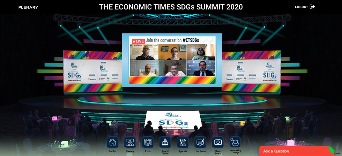 Deepthi Reddy, CEO, Samunnati Foundation was part of an eclectic panel discussion on Sustainable Investment: From Idea to Impact organised by @ET_Edge as part of The Economic Times SDGs Summit 2020. 

#Samunnati #investedinyourgrowth #ETUnWired #ETSDGs