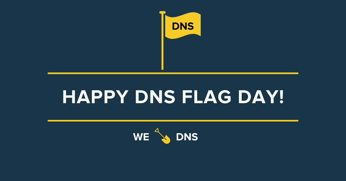 Menandmice's tweet photo. As the international experts in the #DNS, #DHCP and #IP address management, we’re proud to be celebrating the DNS flag day! ⚑
Imagine the world without DNS: there would be no emails, online searches, shopping or social media.
#dnsflagday https://t.co/HzPwfPhvz5
