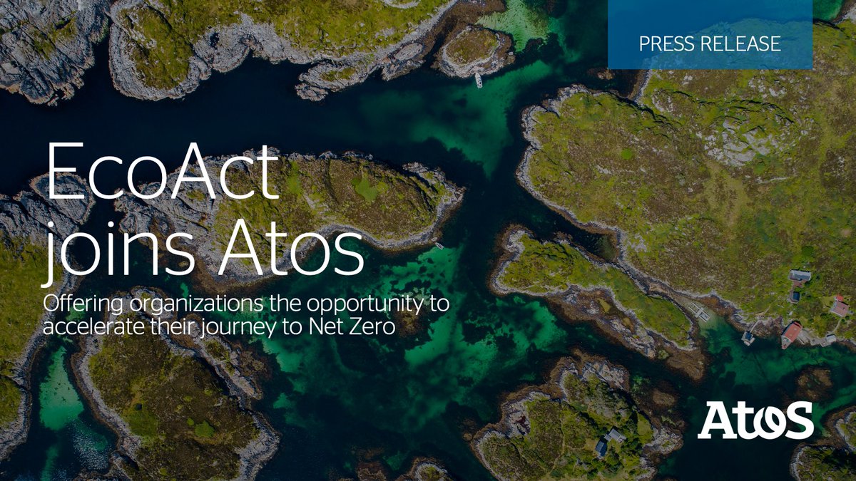 C_Huillet's tweet photo. Today, @Atos acquired @Eco_Act, an international climate and #sustainability consultancy and project developer, delivering sustainable business solutions for a low-carbon world
▶ https://t.co/6gRQhDbqot
#PoweringSustainability https://t.co/GFDkwLlZjd