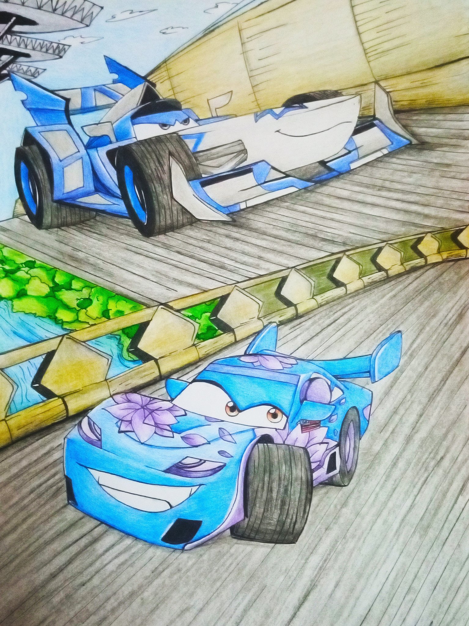Cars 3 next gen crash