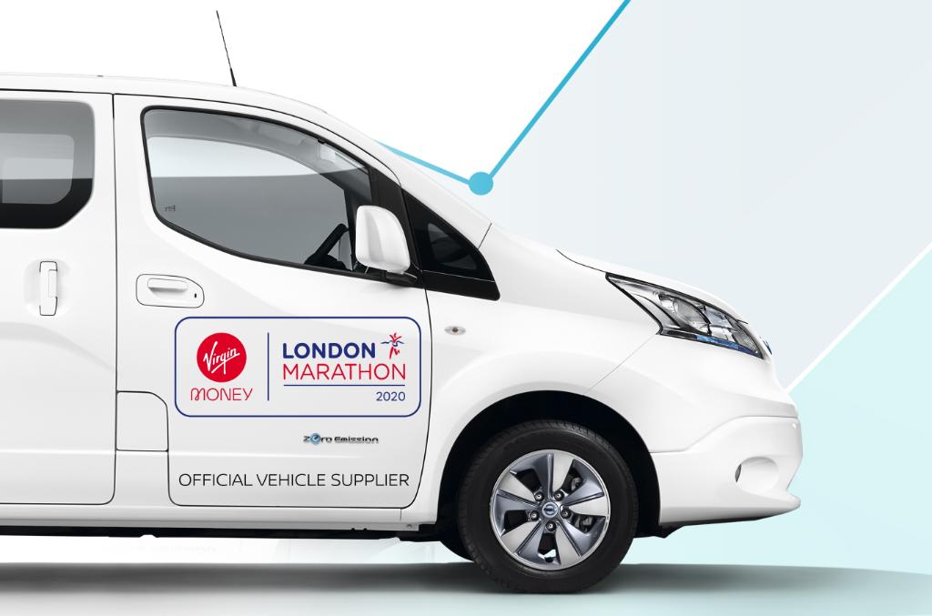 NissanUK (@nissanuk) on Twitter photo We’re proud to be supporting the sustainability ambitions of the 2020 Virgin Money <a href="/LondonMarathon/">TCS London Marathon</a> as Official Vehicle Supplier. The 100% electric e-NV200 will be the lead vehicle for the elite races. #ElectrifyTheWorld #The40thRace We’re proud to be supporting the sustainability ambitions of the 2020 Virgin Money <a href="/LondonMarathon/">TCS London Marathon</a> as Official Vehicle Supplier. The 100% electric e-NV200 will be the lead vehicle for the elite races. #ElectrifyTheWorld #The40thRace