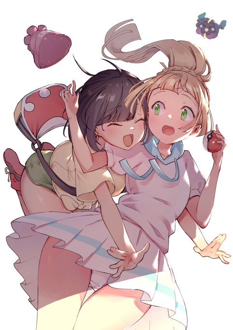 ミヅキちゃん&リーリエちゃん💕 