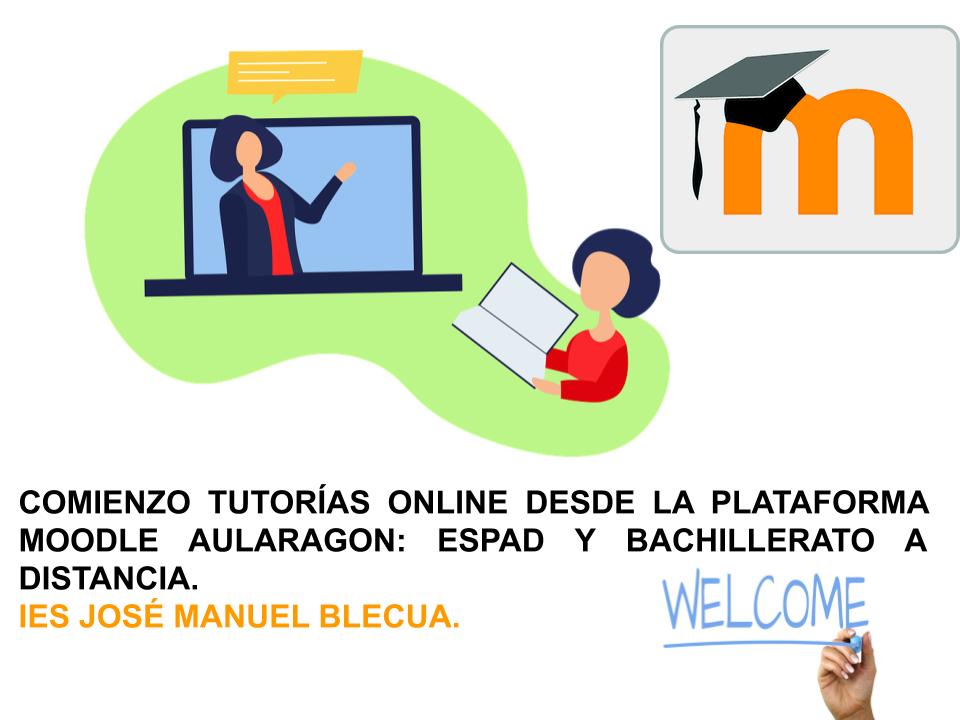 Gran éxito en las presentaciones e inicio de las tutorías colectivas online de ESPAD y Bachillerato a distancia desde el IES José Manuel Blecua. Gracias a todo nuestro alumnado  y profesorado que sigue ahí en estos tiempos tan complejos !!!.
#madeinblecua #EPAragon