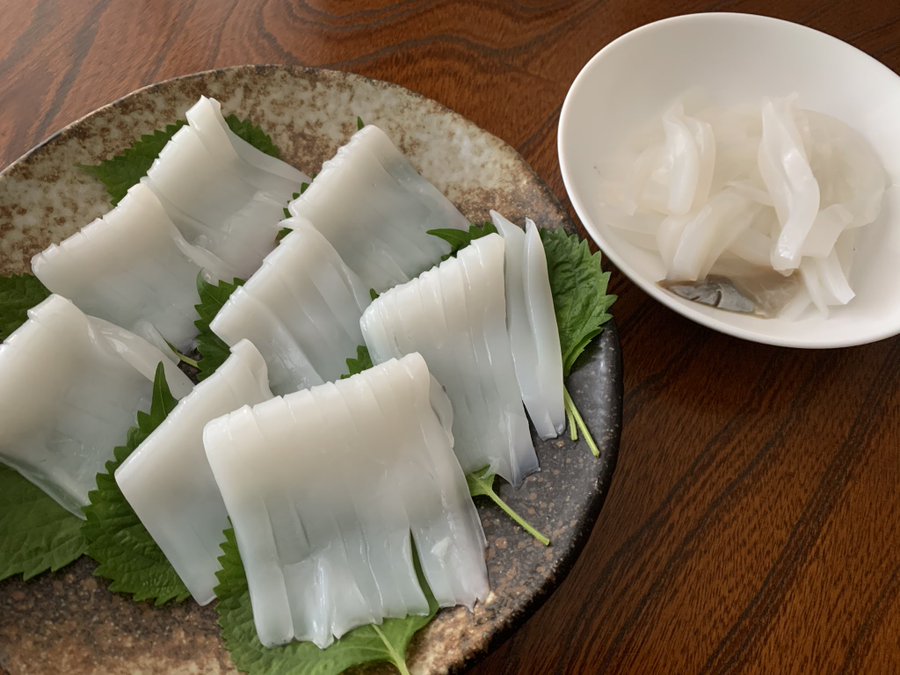 アオリイカの刺身の食べ方は 釣って何日後まで 捌き方 切り方 寄生虫対策まで紹介 ちそう