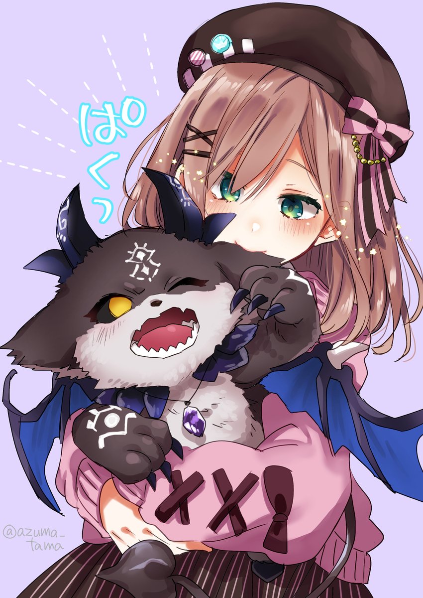 鈴原るる 「実はゆめお以外も描いてますよっていうためのやつ…?
でびさま率高し 」|あずまたま＠『Vママ』コミックス第２巻発売中！のイラスト