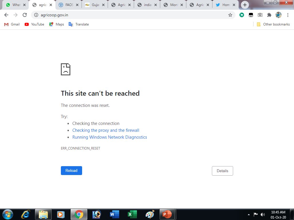 HappySapariya's tweet photo. @Dept_of_AHD  @AgriGoI @icarindia 

SITE IS NOT WORKING - https://t.co/AqJHRGIw9n

i need some data on crops area, production, productivity for my P.G. research  
but site not working. 
#howcanistudy https://t.co/IepyCt2bqs