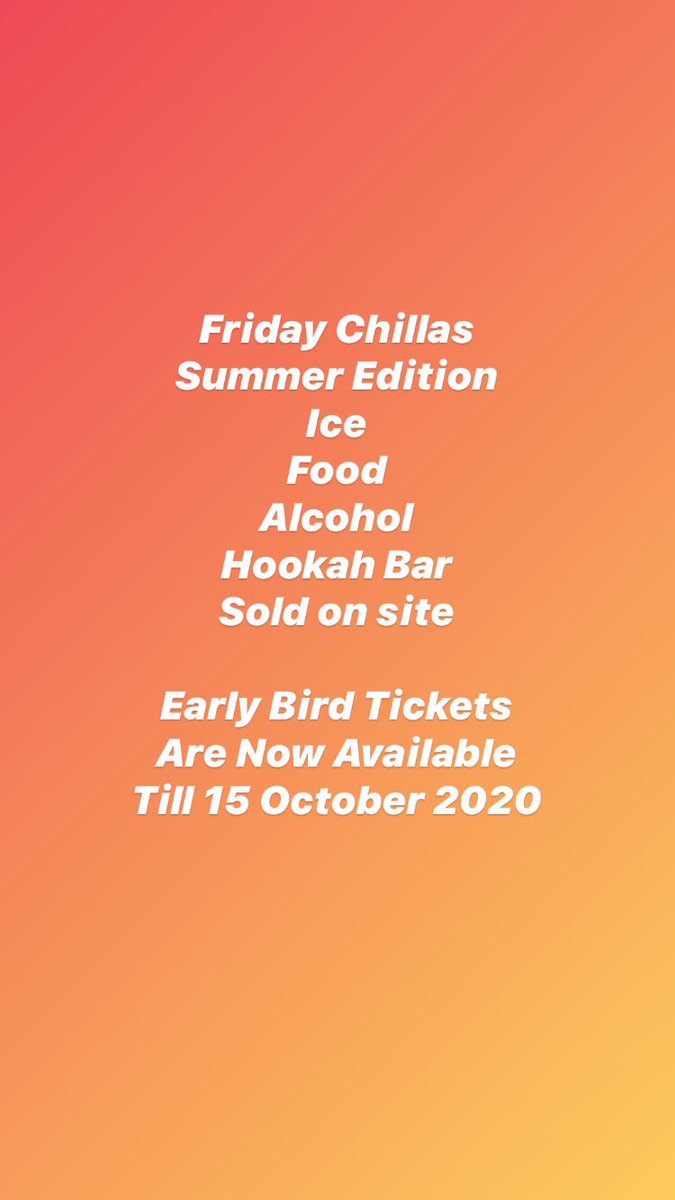 FChillas's tweet photo. Friday Chillas summer edition https://t.co/QHgqp2SIps