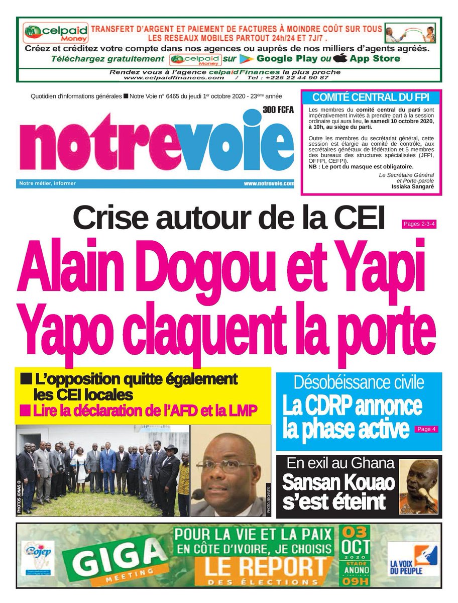 Notre Voie tweet media