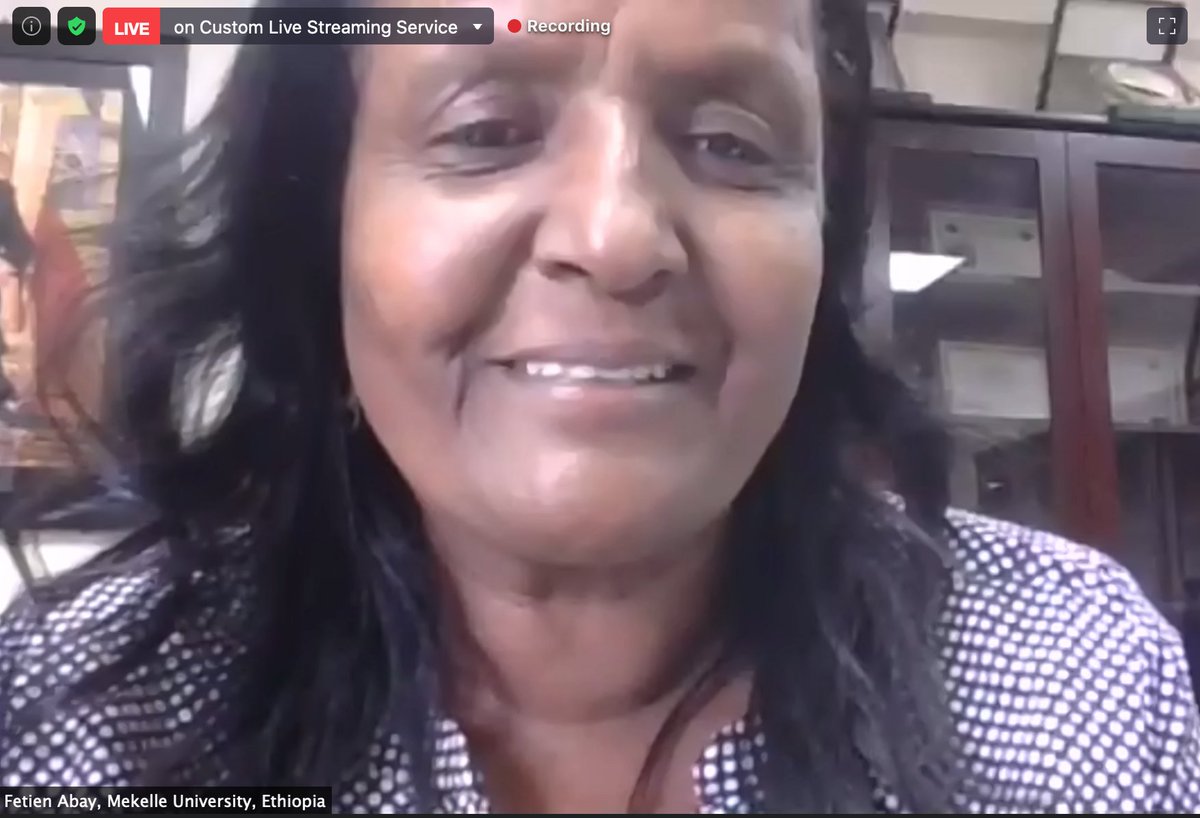 "A stable social fabric is very important for stable business and enterpreunership." Prof. Fetien Abay

facebook.com/38616954147722…