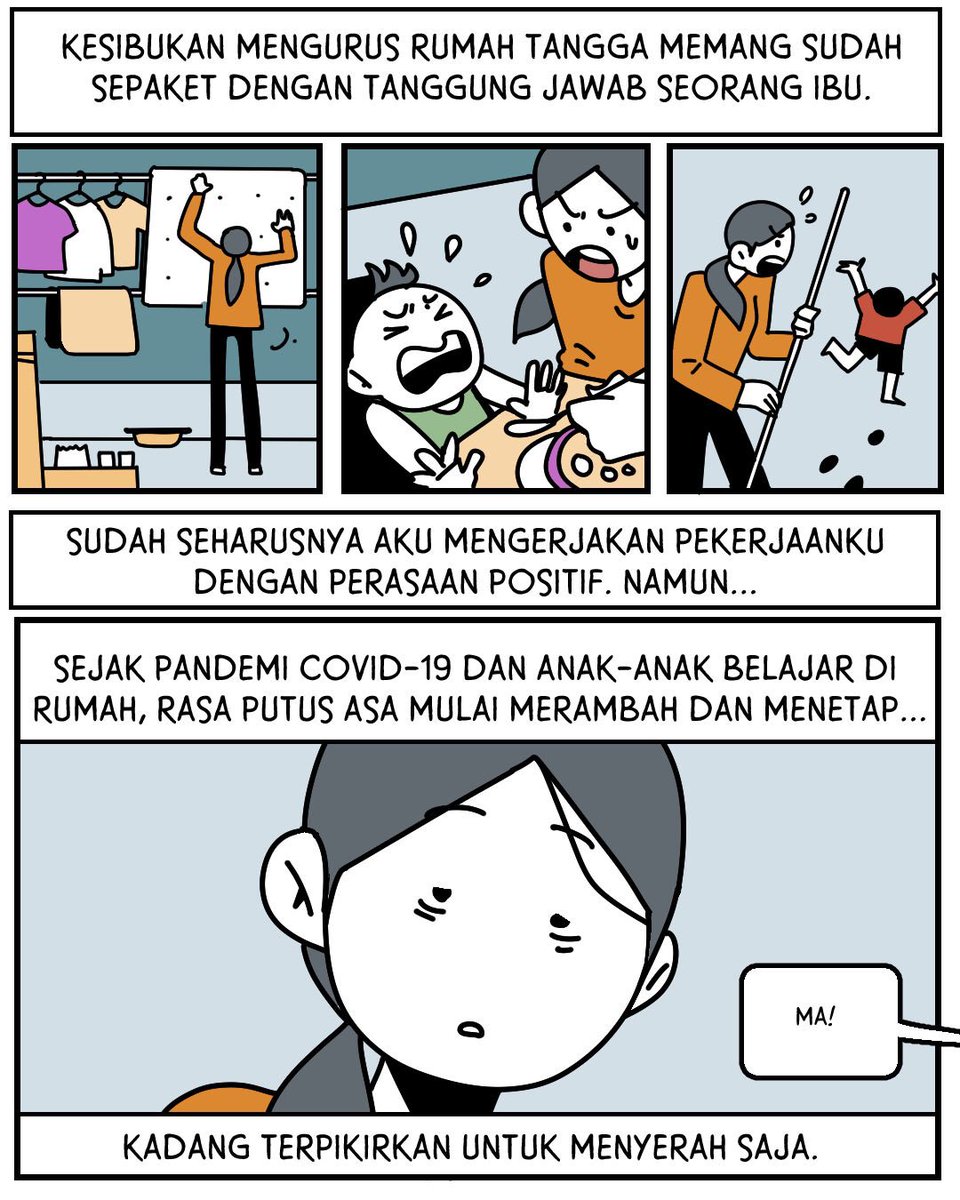 mbahndi's tweet photo. “Cerita Santi adalah Cerita Yang Bisa dan Banyak Dialami Oleh Perempuan Indonesia”
.
Gejala depresi bisa terjadi pada siapa saja. Jika gejala depresi sangat mengganggu kehidupan sebaiknya segera berkonsultasi ke profesional di bidang kesehatan jiwa seperti dokter jiwa/psikiater https://t.co/Wmf3Zz8NEV