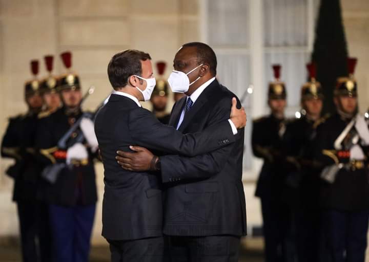 Kenyan President Uhuru Kenyatta heads to France signs Sh180bn loan after being dupped by "a guard of honour" which comes with giving contracts to French concessions.The PPP deal is for dualling of the 190km Rironi-Nakuru-Mau Summit Road.