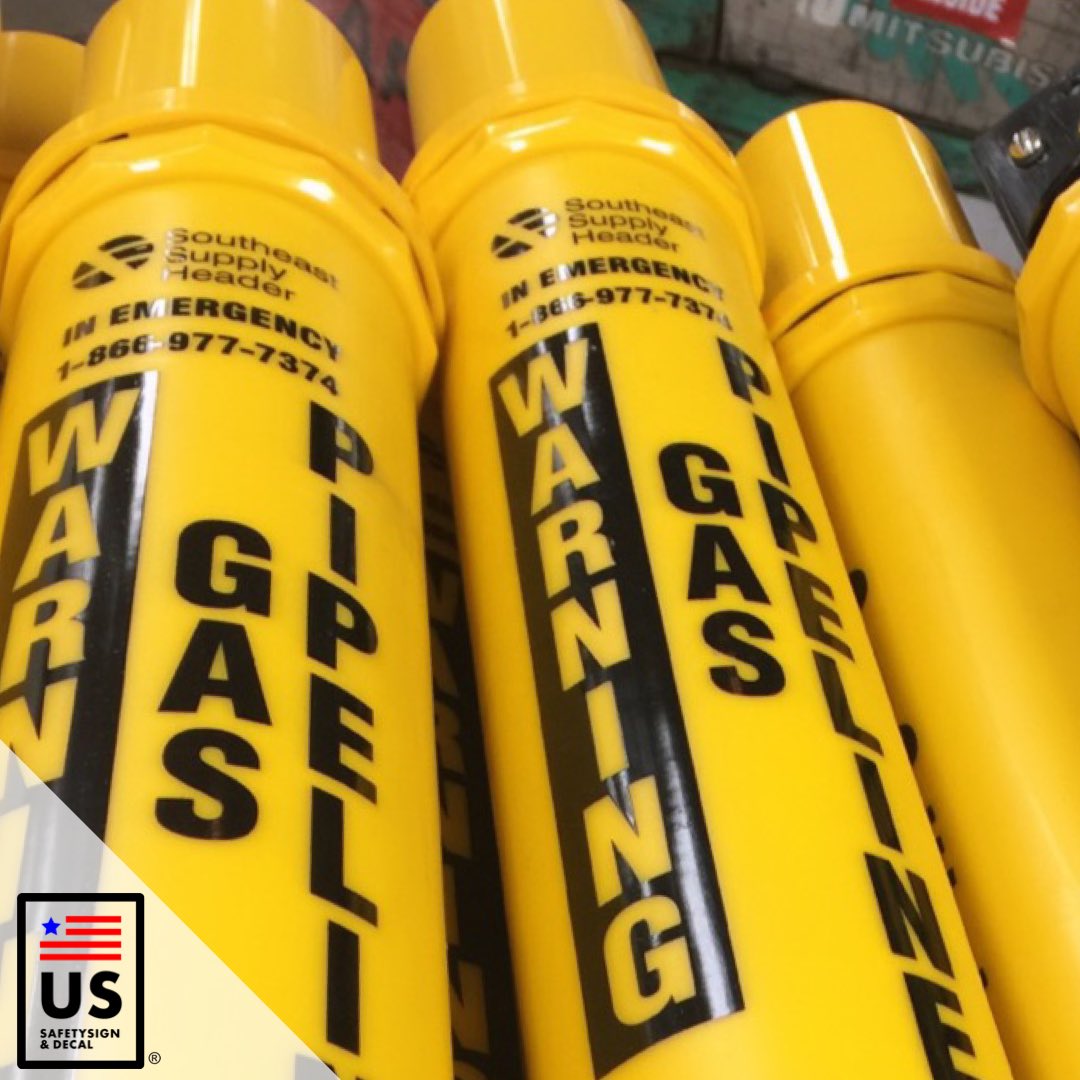 USSafetySign's tweet photo. Cathodic Text Stations project for SouthEast Supply Header #gaspipeline  #warning #oilfieldsafety

U S SafetySign &amp; Decal 
1433 E. 6th Street
Tulsa, Oklahoma 
800-678-2529

#pipelines #ussafetysign #safetyleadership #worksafety  #oshatraining #callbeforeyoudig #oilcountrymedia https://t.co/yPYSiEsmAR