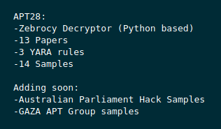Updates:

-APT37 (Reaper) samples have been added
-APT-C-23 (AridViper) samples have been added
vx-underground.org/apts.html

Translation page has been merged with Papers page. It has improved legibility and usability for non-English speakers.
vx-underground.org/papers.html

Next: