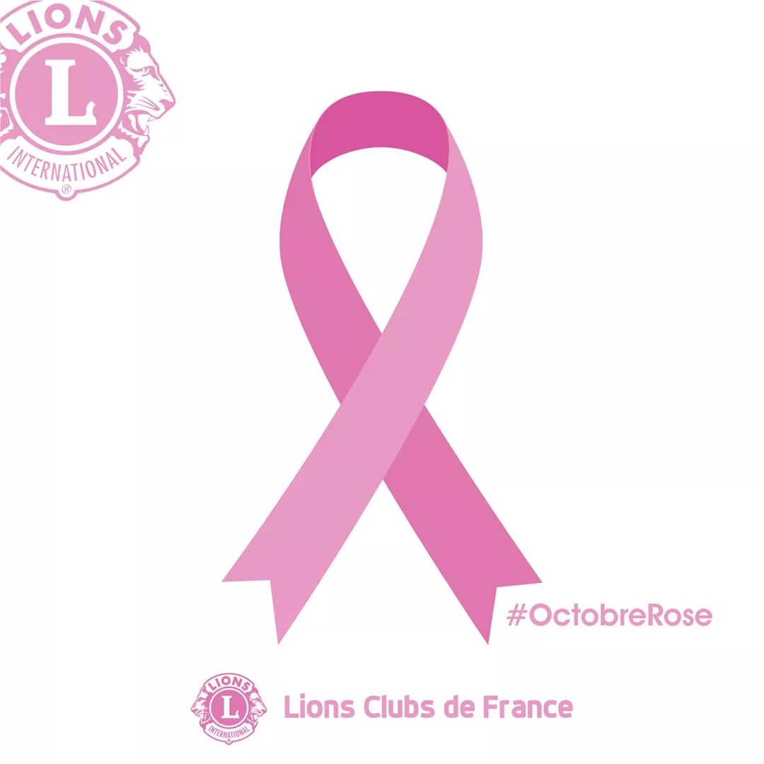 #OctobreRose 2020, nouvelle édition pour #sensibiliser en faveur du #depistage du #cancerdusein 🎀 
#LionsClub #Solidarité 🚺
