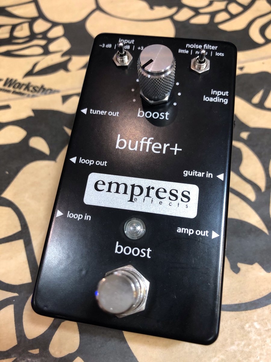 Empress Effects buffer+】エフェクターボードをコンパクトにしつつ
