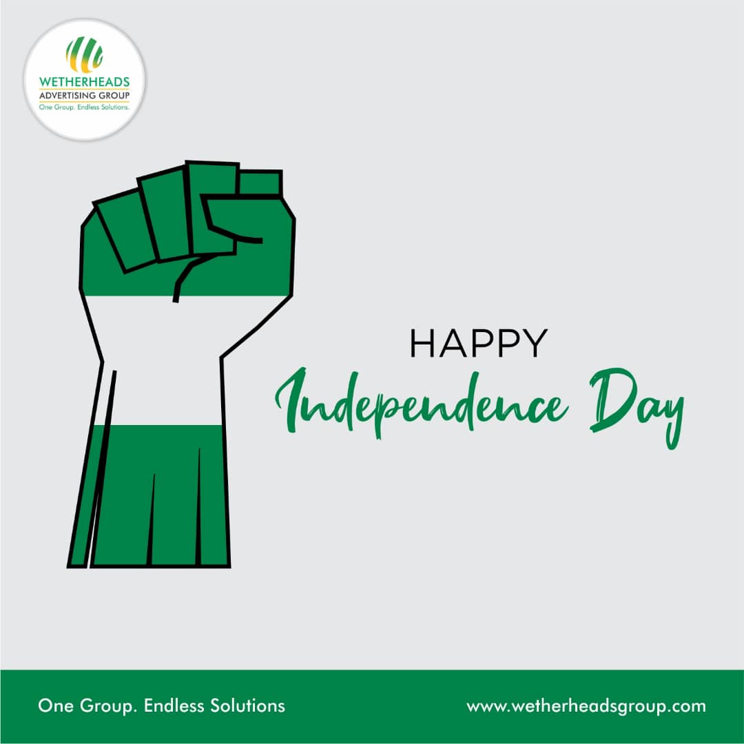 Wetherheads's tweet photo. 'Even as individuals become families and families become communities, and communities become nations,so eventually must the nations draw together in peace'. Marjorie Watts

Happy 60th Independence Nigeria

#NigeriaAt60 #independenceday #independencenigeria https://t.co/rksawrJw00 https://t.co/tgbnTRk8nw