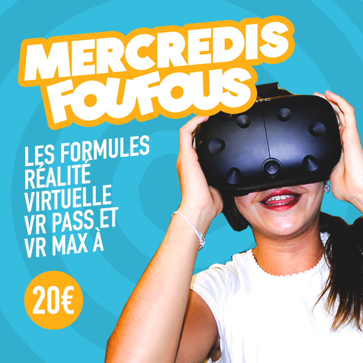 hypercubeCo's tweet image. Hypercube VR lance les Mercredis Foufous et c'est pas pour des pizzas ! 😱
C'est cadeau, c'est pour nous, les VR PASS et VR MAX passent à 20 € les mecredis ! 😉

Pour plus d'infos, rendez-vous sur notre site internet !

#mercredisfoufous #nouveaute #nantesmaville #hypercubevr