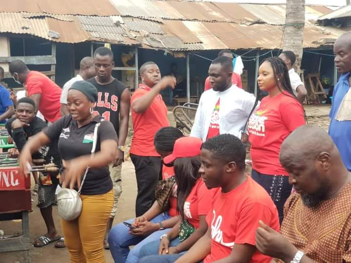 YouthAdvoca1's tweet photo. The NDC shall never leave any citizen behind! We are all involved in building our motherland. The next NDC administration is the future ad hope of Ghana and beyond!

#GhettoYouthConnect 
#ThePeoplesManifesto https://t.co/ISXTJYvpNQ