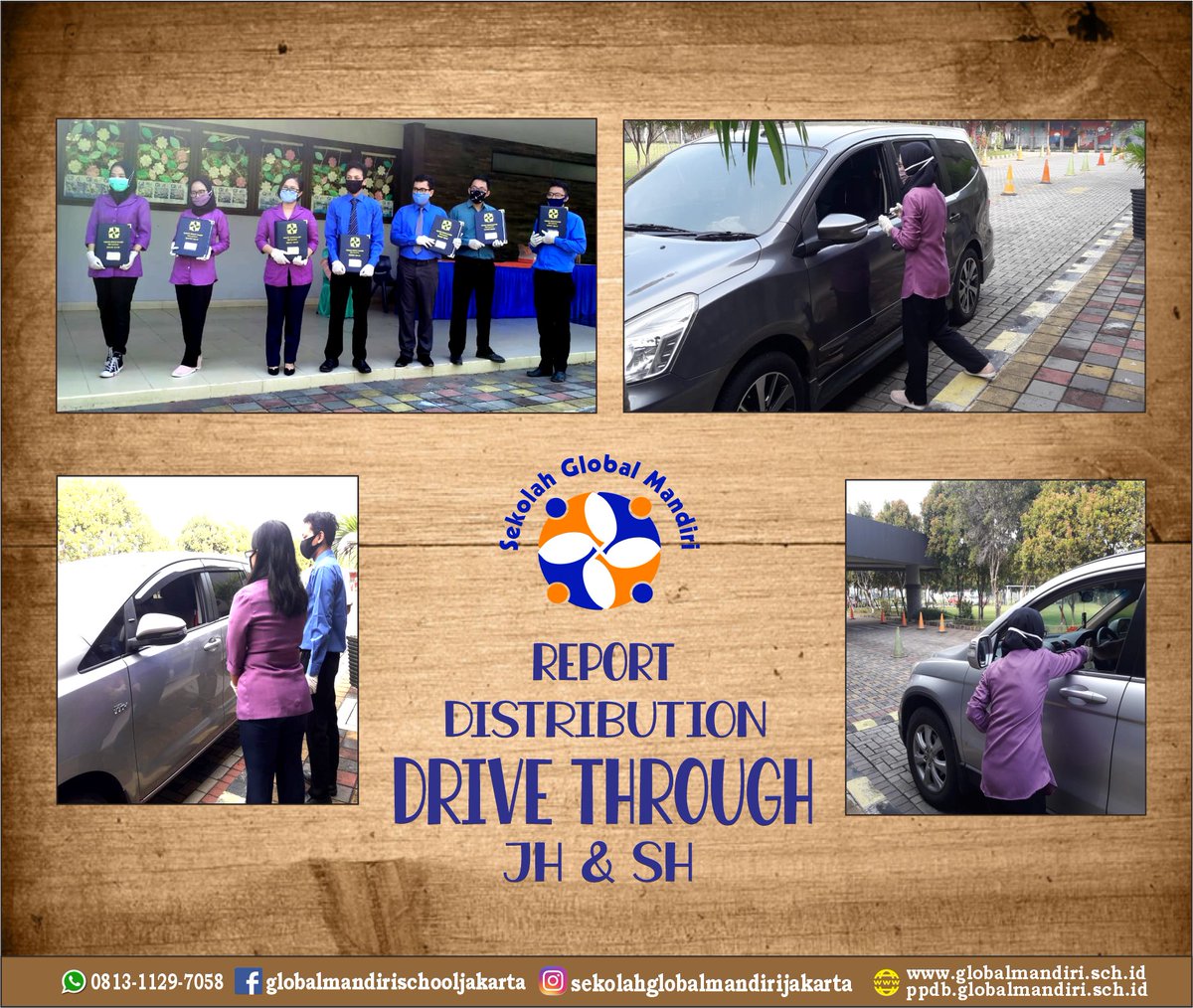 SGM_JAKARTA's tweet image. Report Distribution Drive Through for Pre-Primary, Primay, JH &amp;amp; SH Global Mandiri School Jakarta.

#ReportDistribution #preprimary #primary #juniorhigh #seniorhigh #snc #OpenHouse #WonderfullOfGlobalMandiri #ProudOfSGM #http://ppdb.globalmandiri.sch.id #jakartagardencity