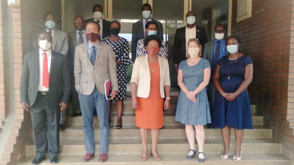 nancygtembo's tweet photo. USAID Malawi Team led by Director  Catie Lott visited us to map the way forward on how we can work together to among other things improve local delivery of forestry services and promoting forest friendly enterprises including sustainable charcoal and other biomass energies. https://t.co/Hf3pVR2eE4