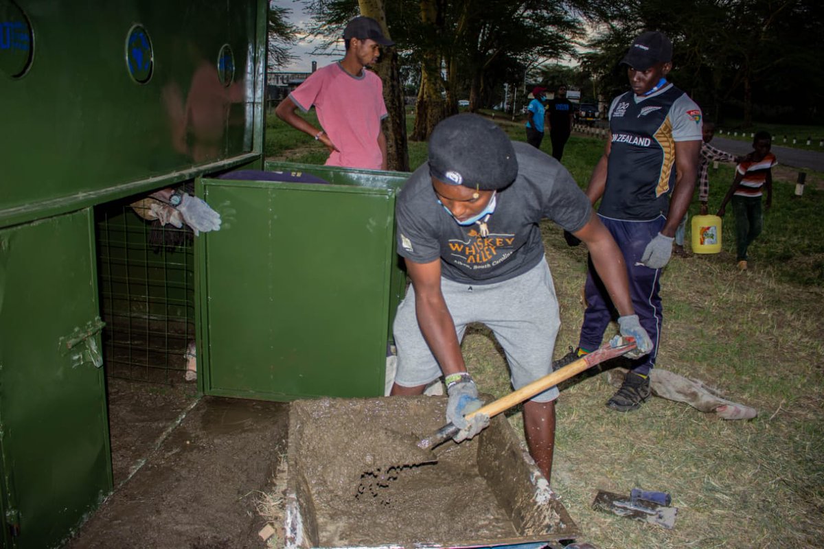 KWSKenya's tweet image. .@Susoyouth engage in conservation education and reconnect with wildlife heritage to secure it&apos;s future at Lake Nakuru National Park. 

From donation of water proof boots, baboon proof bins, invasive species removal to clean ups with community.  #IamTheConservationGeneration