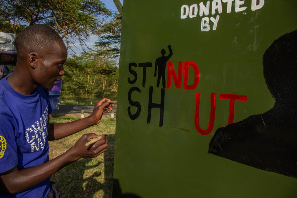 KWSKenya's tweet image. .@Susoyouth engage in conservation education and reconnect with wildlife heritage to secure it&apos;s future at Lake Nakuru National Park. 

From donation of water proof boots, baboon proof bins, invasive species removal to clean ups with community.  #IamTheConservationGeneration