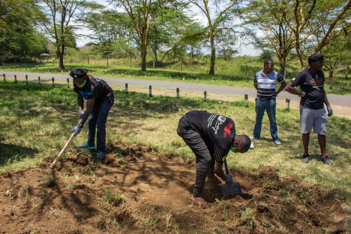KWSKenya's tweet image. Youth and young generation indeed play a crucial part in conservation. #IamTheConservationGeneration