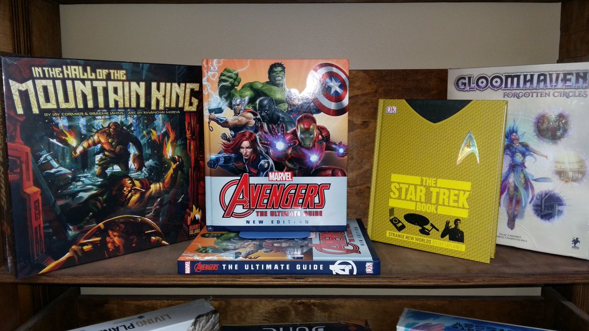 ProteaBoekeBFN's tweet photo. #dungeonsanddragons #dndessentialkit #dndstarterset #StarTrek #AvengersAssemble #gloomhaven
Available from #ProteaGaming #Bloemfontein
Courier options available in ๐ฟ๐ฆ
051 430 2115 / games@proteabooks.com https://t.co/t4cqFEb7EC