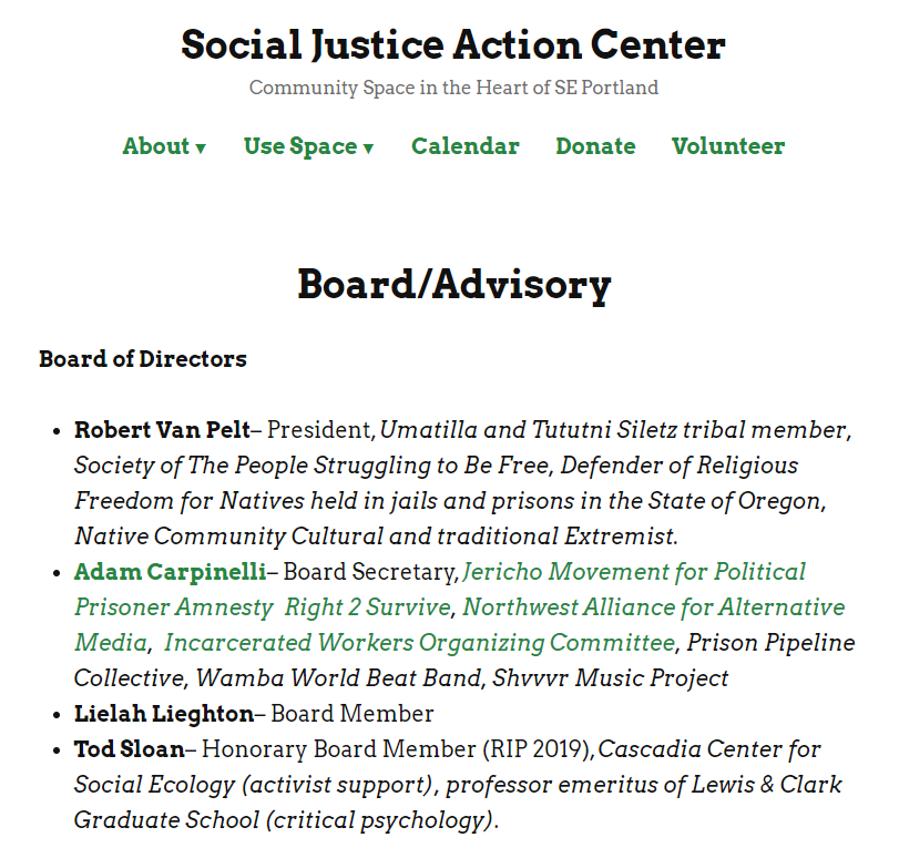  http://criticalresistance.org/  https://www.dcbcpdx.org/  https://iwoc.noblogs.org/join/  https://incarceratedworkers.org/ Run by Adam Carpinelli of https://sjacpdx.org/board-advisory/ There are more, and this is just the most popular organizations in Portland.