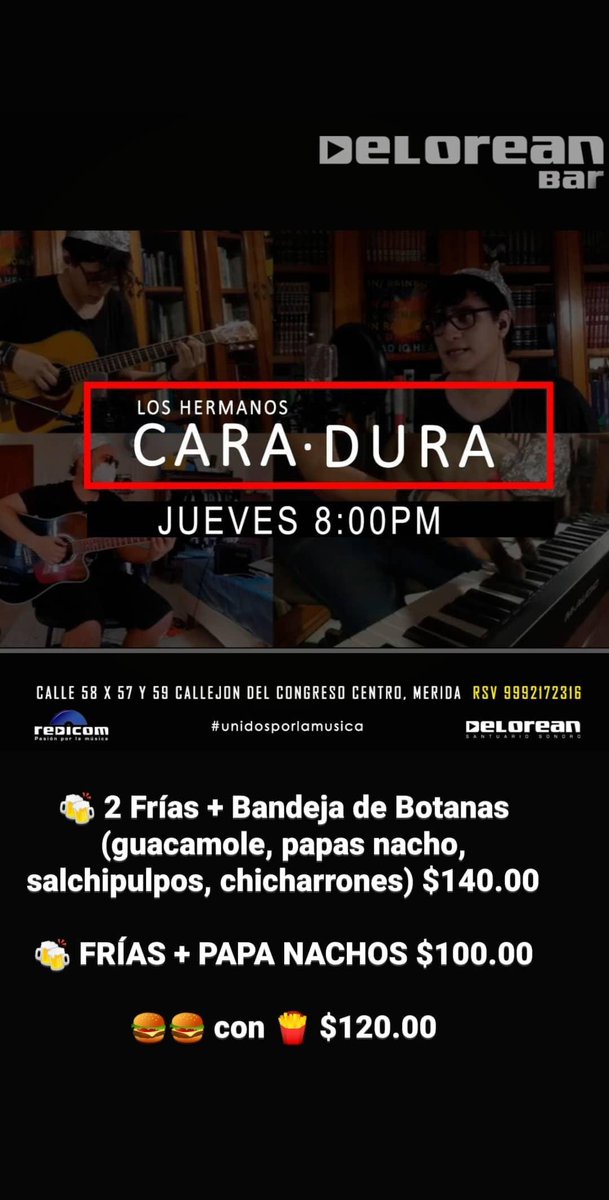 DeLorean Bar tweet media