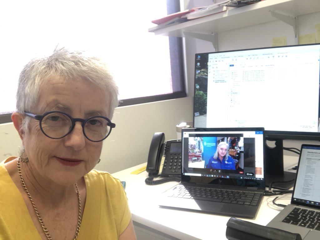 RuralHC_Aus's tweet photo. #AYRI2020 here are my selfies as I presented & listened (ok ok I’m no great shakes in the selfie department) Thanks @nwqran & all of the @micrrhconf team for another thought provoking focus on remote communities, their health health & research https://t.co/Aoy5k0alM2
