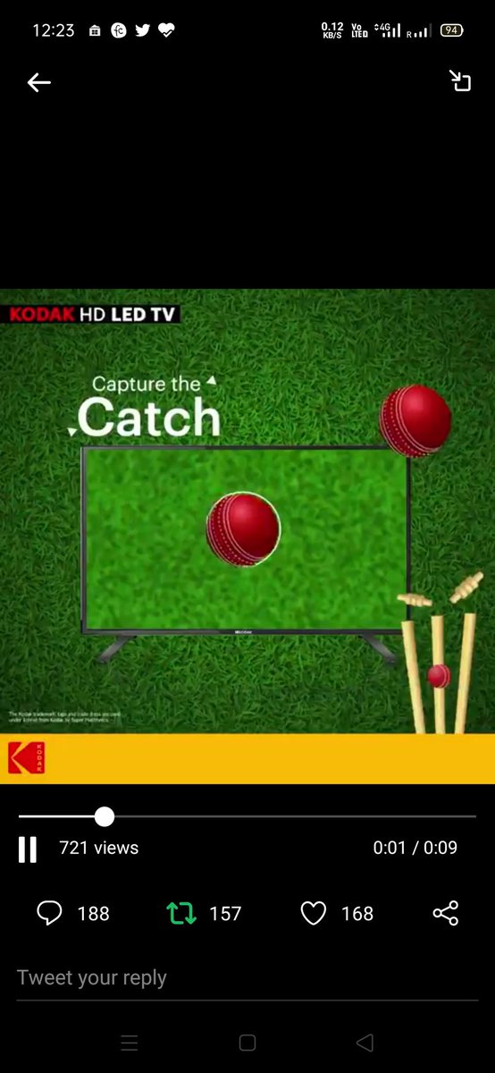 shwetathakur9's tweet image. Captured
#WatchToWin 
#KodakAndroidTV #KodakTv
#Contest #Cricket 
@kodaktvindia 

🥰🥰🥰🥰🥰🥰🥰🥰
