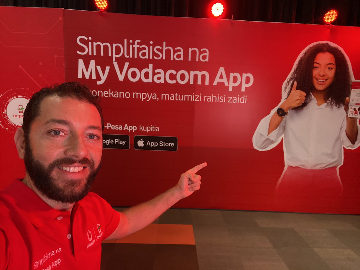 Getting ready for launching our new mobile apps, My Vodacom App and M-Pesa App, revealing new and exciting features @VodacomTanzania