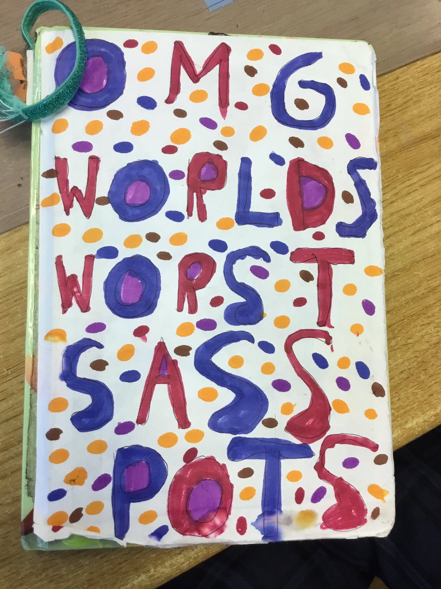 rh7prepenglish's tweet image. I have loved reading this David Walliams inspired books created by one of our talented and dedicated Year 4s! #letsgetwriting