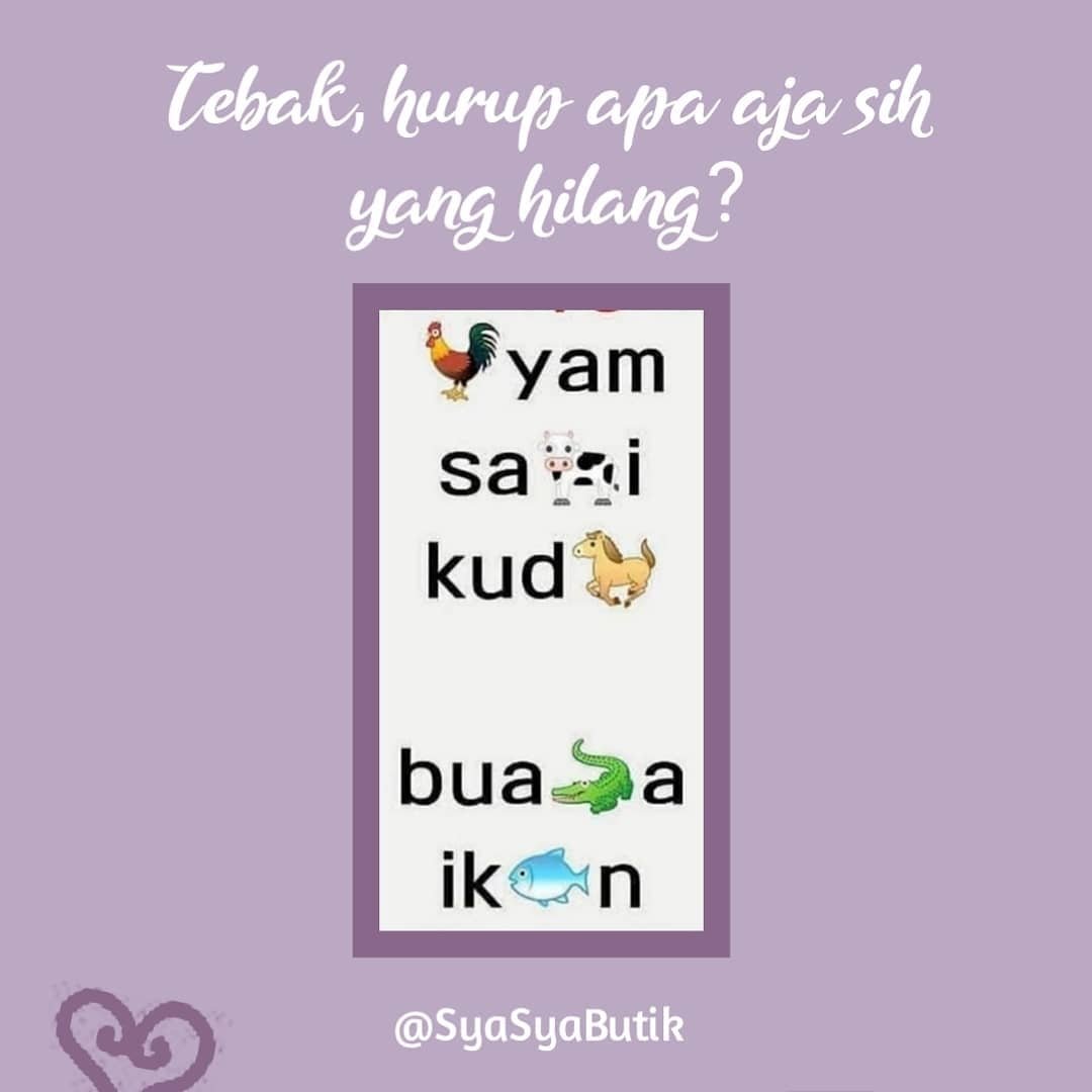 Kan tinggal nyebutin aja, gausah pake nanya wkwkwkwk! Apa tu? 🧐