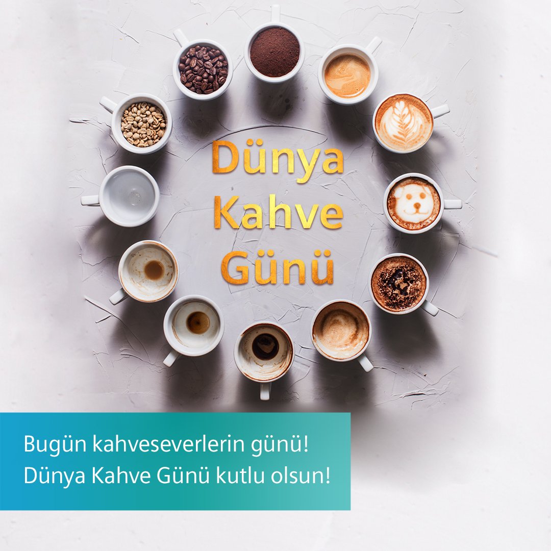 Bugün kahveseverlerin günü! Dünya Kahve Günü kutlu olsun! ☕ #SiemensEvAletleri #DünyaKahveGünü